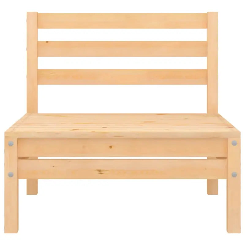 Loungebanken 2-zitsbank van massief grenenhout voor ontspanning - Loungebanken