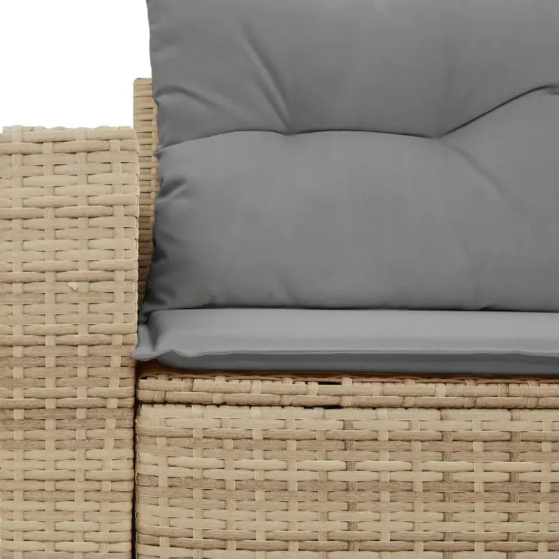 Loungebanken met poly rattan en waterdichte zak voor comfortabele zitervaring - Loungebanken