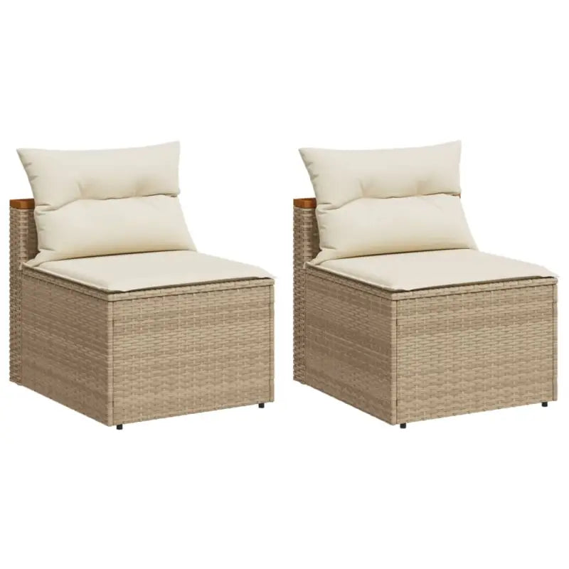 Loungebanken met poly rattan voor een comfortabele zitervaring - Loungebanken