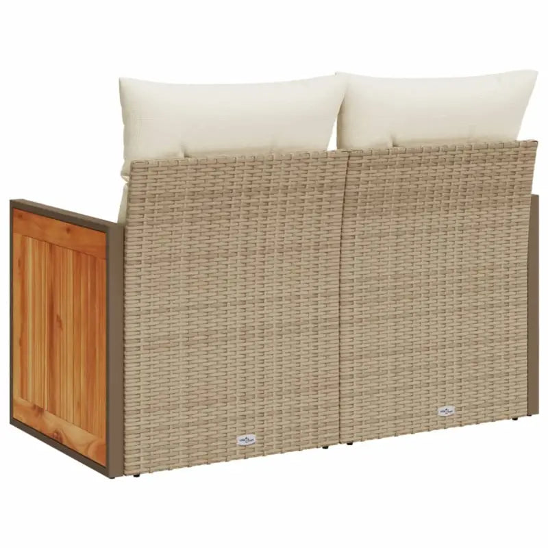 Loungebanken van poly rattan voor een comfortabele zitervaring met wasbare hoes - Loungebanken