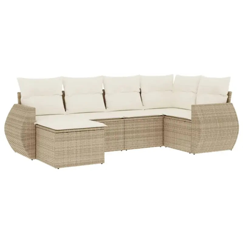Loungetuinset van waterdichte tas en beige materiaal met gepoedercoat staal - Tuinsets