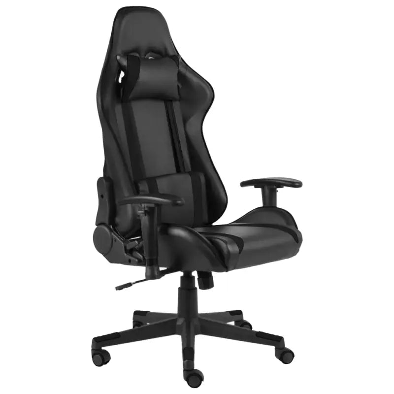 Luxe gamingstoel met uittrekbare voetensteun voor optimaal comfort - Zwart / 1 / Zonder voetensteun - Gamingstoelen