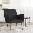 Luxueuze Fluwelen Relaxfauteuil voor Ontspanning na Een Drukke Dag - Zwart / 1 - Fauteuils & Relaxfauteuils