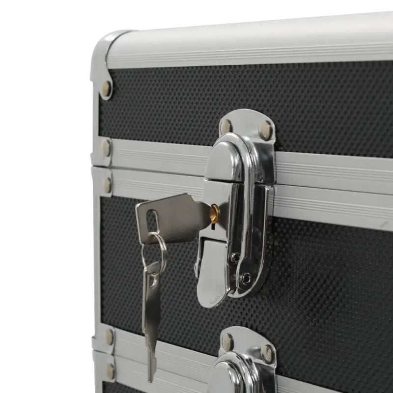 Make-up trolley met afneembare zwenkwielen voor georganiseerde schoonheid - Zwart / 1 - Toilettassen