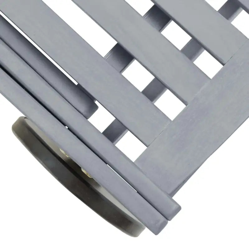 Massief Acaciahout Ligstoel met Greywash Afwerking voor Buitenplezier - Ligstoelen