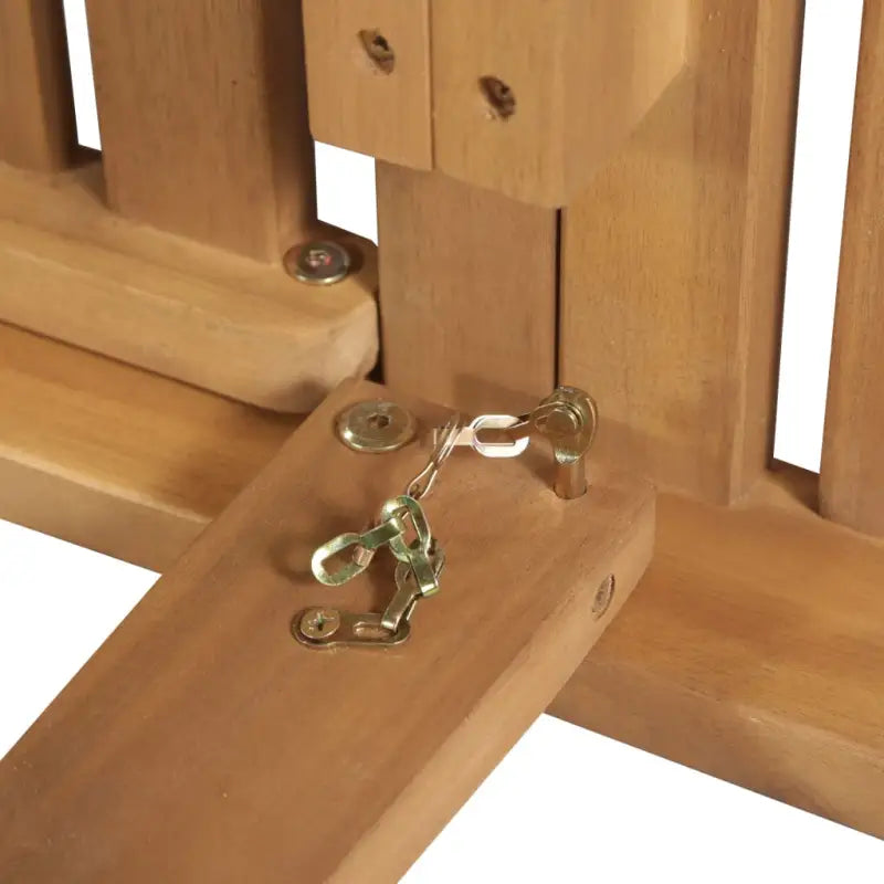 Massief acaciahout ligstoel met kussen en mooie afmetingen ligbed - Ligstoelen