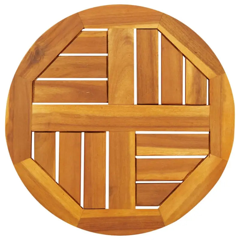 Massief acaciahout Tafelblad voor Tuintafel Verfrissend en Duurzaam - 40 cm / 1 / Rond - Tafelbladen