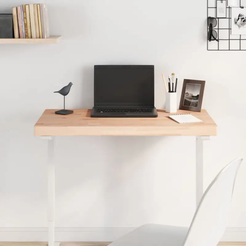 Massief beukenhout houten tafelblad voor eenvoudig schoon en nieuw leven - Naturel / 100 x 50 x 4 cm / 1 - Tafelbladen