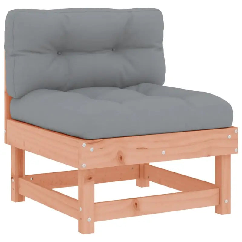 Massief Douglashout tuin loungeset met zachte kussens en gelakt ontwerp - Tuinsets