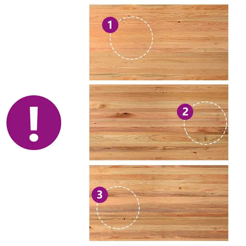 Massief eikenhout tafelblad voor een frisse look thuis of in de zaak - Tafelbladen