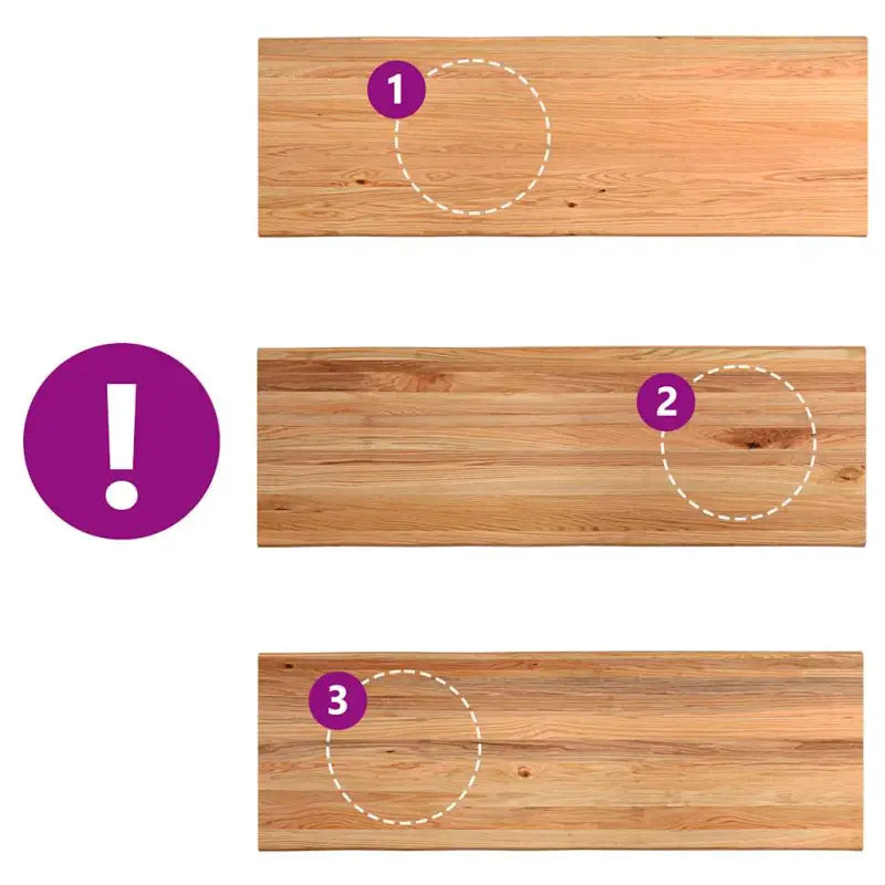 Massief Eikenhout Tafelblad voor een frisse uitstraling - Tafelbladen