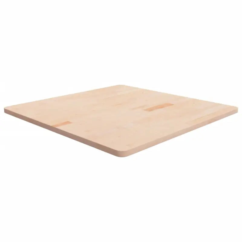 Massief eikenhouten houten vierkante tafelblad voor thuis en horeca - Naturel / 90 x 90 x 2.5 cm / 1 - Tafelbladen