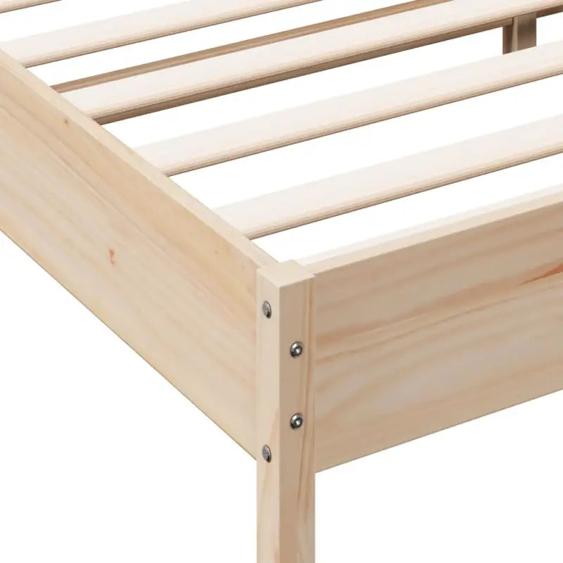 Massief Grenenhout Bedframe met Uitstekende Ondersteuning - Bedden & bedframes