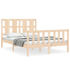 Massief grenenhout bedframe voor een comfortabele en natuurlijke slaapkamer - Bedden & bedframes