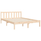 Massief grenenhout bedframe voor een comfortabele en natuurlijke slaapkamer - Bedden & bedframes