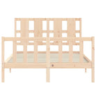 Massief grenenhout bedframe voor een comfortabele en natuurlijke slaapkamer - Bedden & bedframes