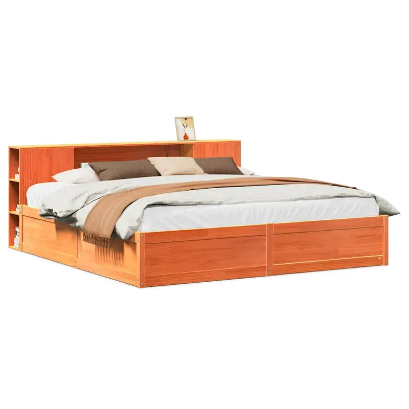 Massief grenenhout bedframe voor een goede nachtrust en decoratie - Bedden & bedframes