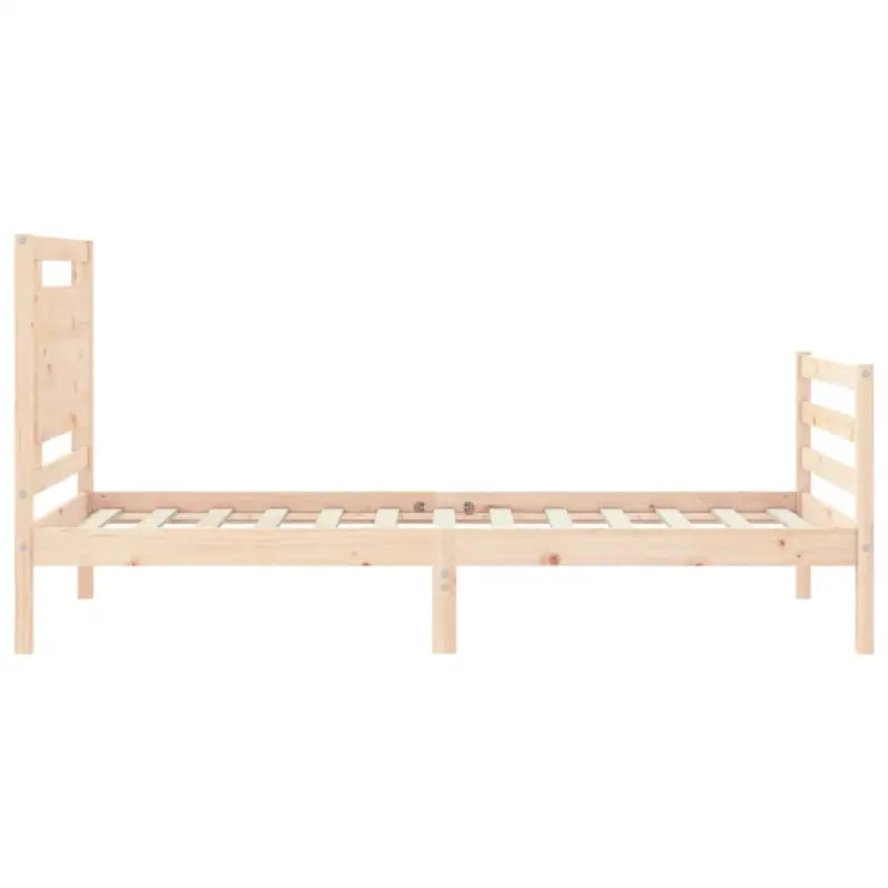 Massief grenenhout bedframe voor een natuurlijke en comfortabele slaapkamer - Bedden & bedframes