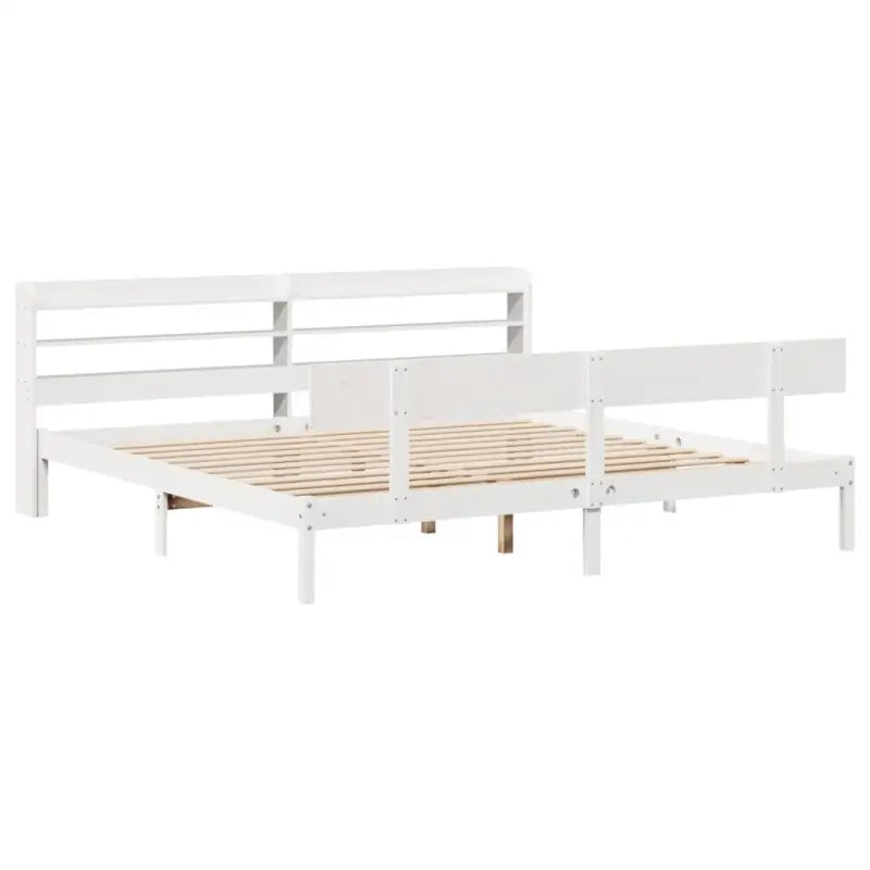 Massief Grenenhout Bedframe voor een Natuurlijke en Decoratieve Slaapkamer - Bedden & bedframes