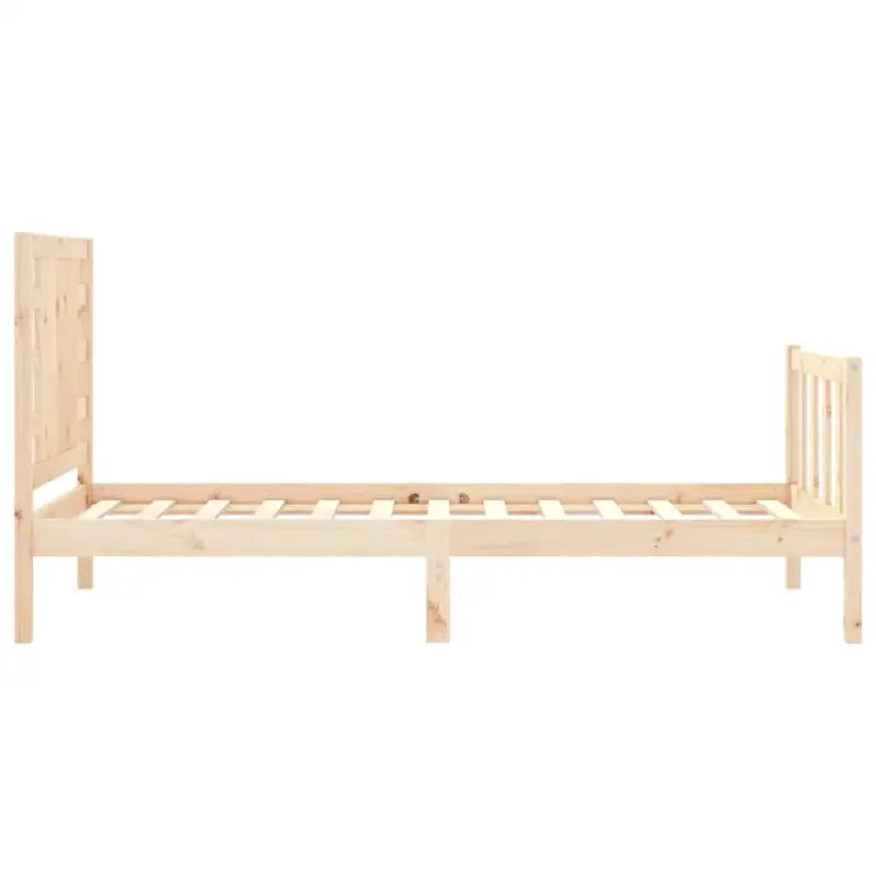 Massief grenenhout bedframe voor een natuurlijke en stijlvolle slaapkamer - Bedden & bedframes