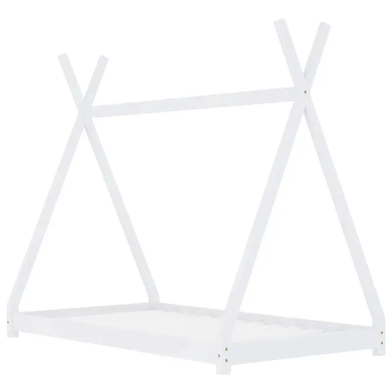 Massief Grenenhout Kinderen Jonger Bedframe met Tipi Design - Peuter- & kinderbedden