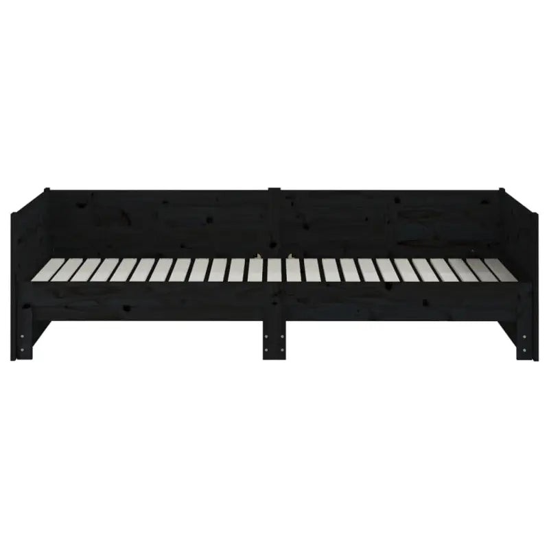 Massief grenenhout multifunctionele uitschuifbare slaapbank met totale afmetingen - Bedden & bedframes