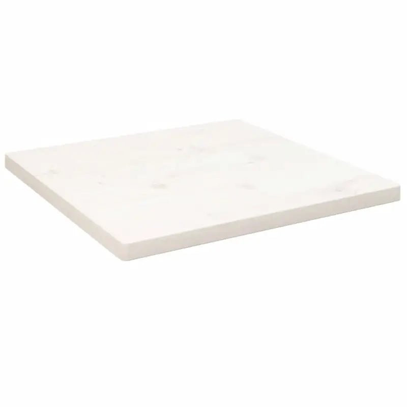 Massief Grenenhout Tafelblad voor thuis en horeca opknapbeurt - Wit / 50 x 50 x 2.5 cm / 1 - Tafelbladen
