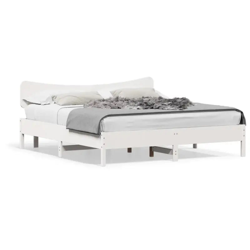 Massief grenenhouten bedframe met multiplex lattenbodem voor een goede nachtrust - Bedden & bedframes