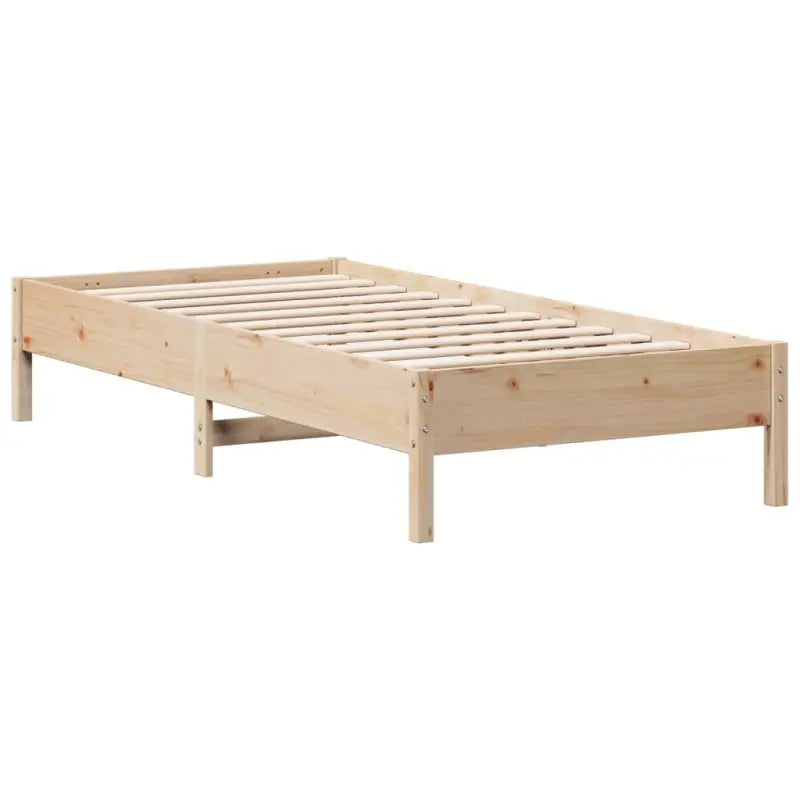 Massief Grenenhouten bedframe met multiplex lattenbodem voor optimale slaap - Bedden & bedframes