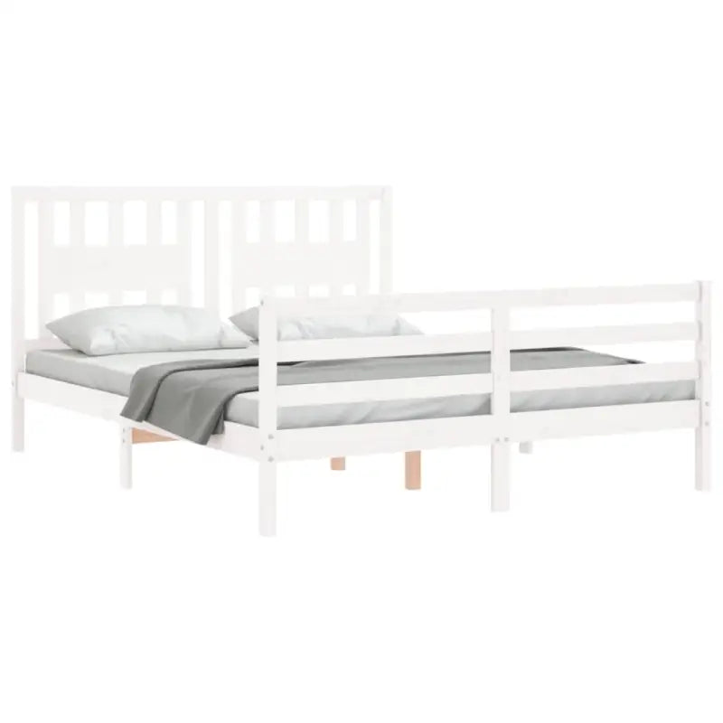 Massief Grenenhouten Bedframe voor Een Comfortabele Nacht Slapen - Bedden & bedframes
