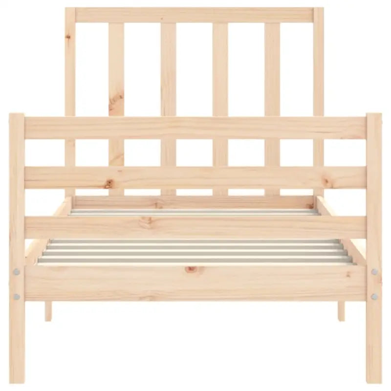Massief grenenhouten bedframe voor een goede nachtrust en natuurlijk interieur - Bedden & bedframes