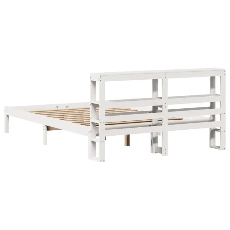Massief grenenhouten bedframe voor een natuurlijke en comfortabele slaapkamer - Bedden & bedframes