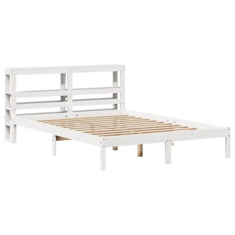 Massief grenenhouten bedframe voor een natuurlijke en comfortabele slaapkamer - Bedden & bedframes