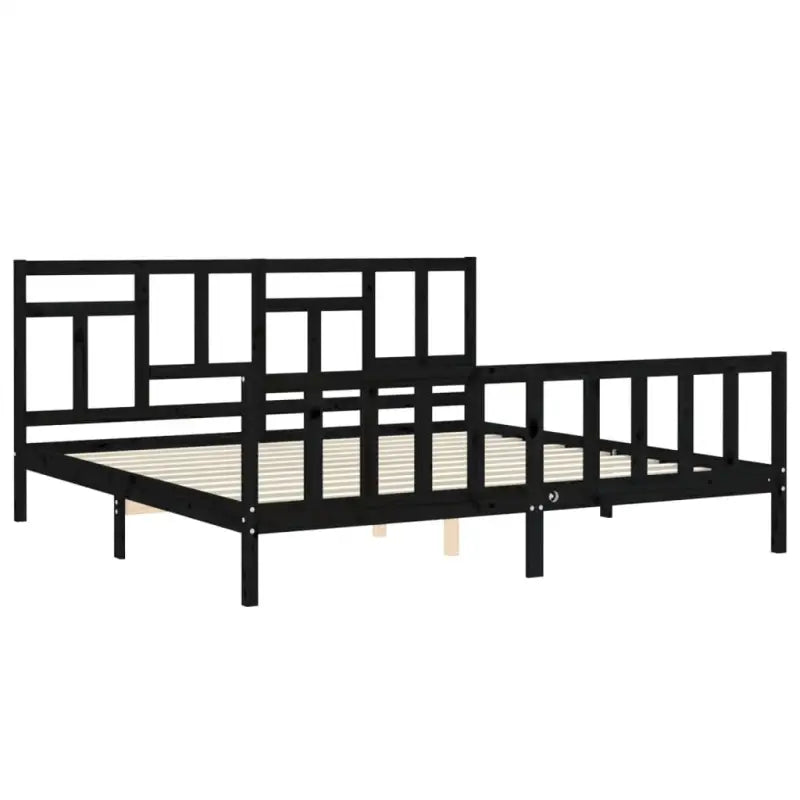 Massief Grenenhouten Bedframe voor een Natuurlijke en Comfortabele Slaapruimte - Bedden & bedframes