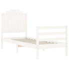 Massief Grenenhouten Bedframe voor een Natuurlijke en Decoratieve Slaapkamer - Bedden & bedframes