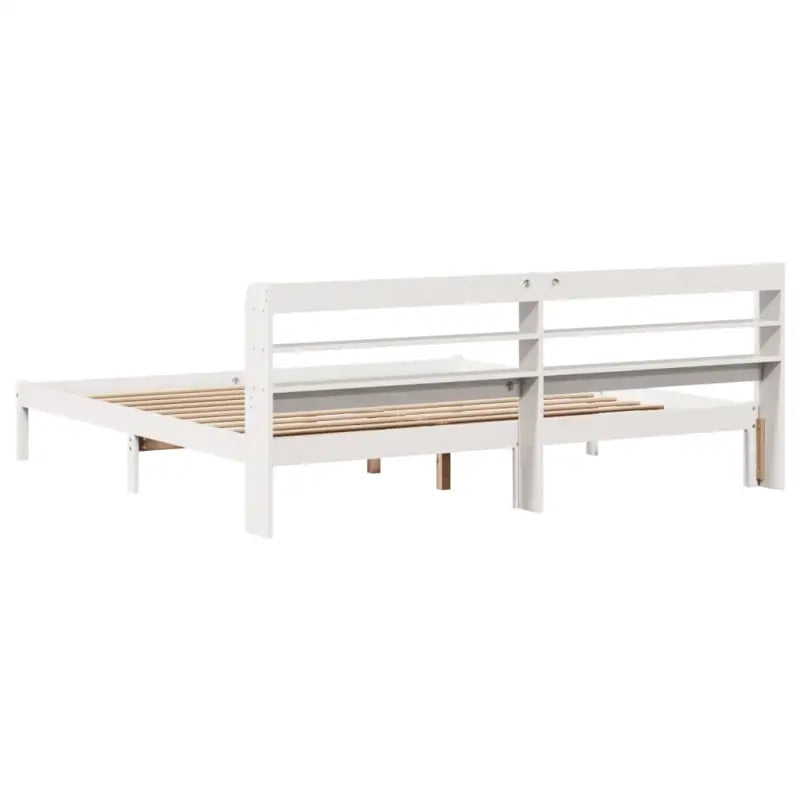 Massief Grenenhouten Bedframe voor een Natuurlijke en Decoratieve Slaapruimte - Bedden & bedframes