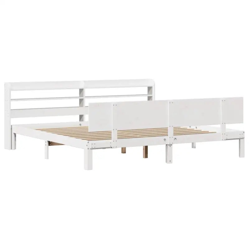 Massief Grenenhouten Bedframe voor een Natuurlijke en Decoratieve Slaapkamer - Bedden & bedframes