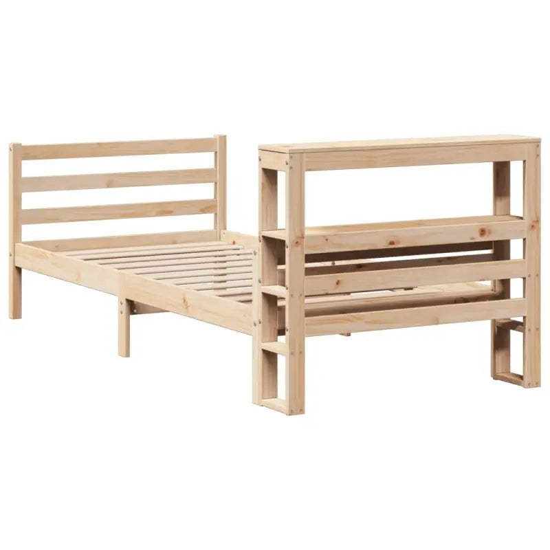 Massief Grenenhouten Bedframe voor een Natuurlijke en Decoratieve Slaapruimte - Bedden & bedframes