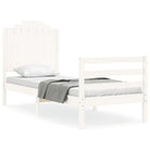 Massief Grenenhouten Bedframe voor een Natuurlijke en Decoratieve Slaapkamer - Bedden & bedframes