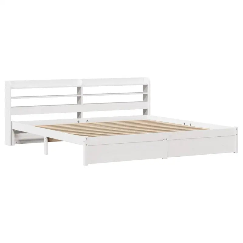 Massief Grenenhouten bedframe voor een natuurlijke en praktische uitstraling - Bedden & bedframes