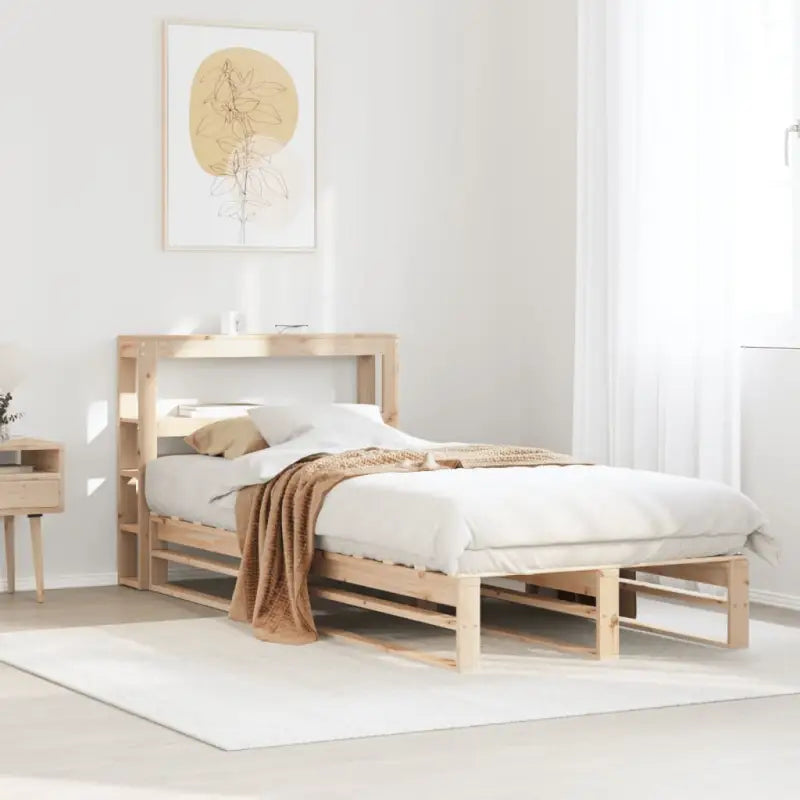 Massief Grenenhouten Bedframe voor een Stevige en Decoratieve Slaapruimte - Bedden & bedframes