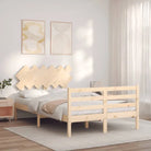 Massief grenenhouten bedframe voor een stilvolle en comfortabele slaapruimte - Bedden & bedframes