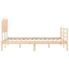 Massief grenenhouten bedframe voor een stilvolle en comfortabele slaapruimte - Bedden & bedframes