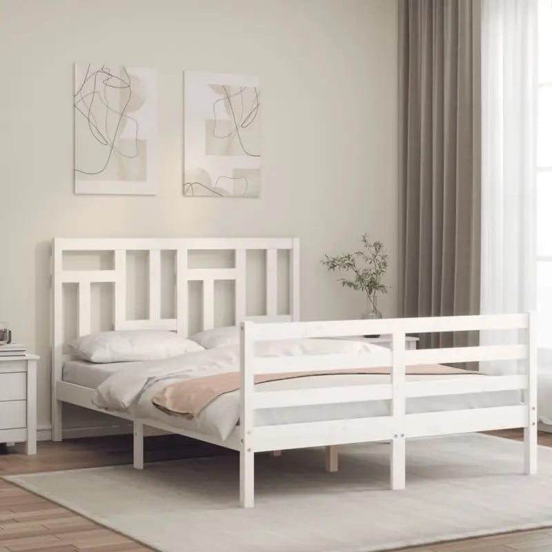 Massief Grenenhouten Bedframe voor Natuur en Comfort in Jouw Interieur - Bedden & bedframes