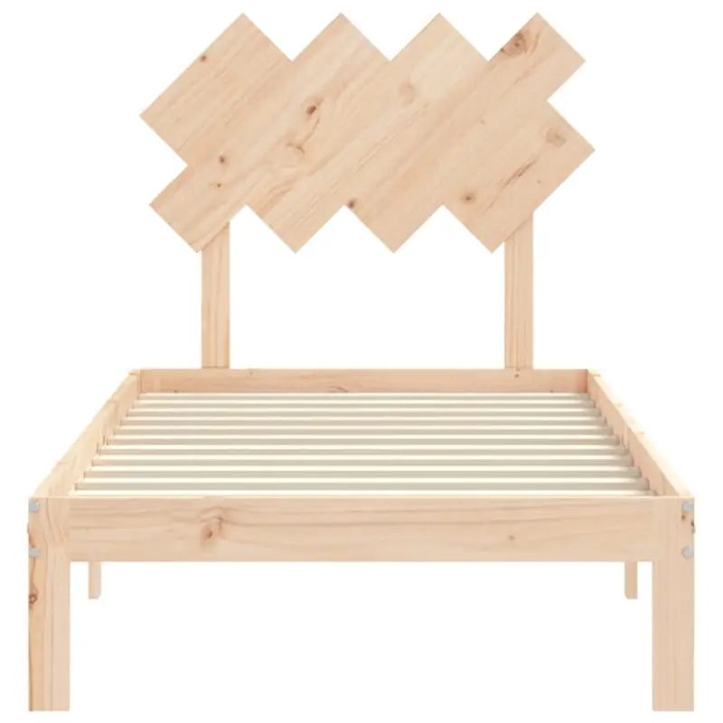 Massief Grenenhouten Bedframe voor Uitstekende Ondersteuning en Natuurlijke Looks - Bedden & bedframes