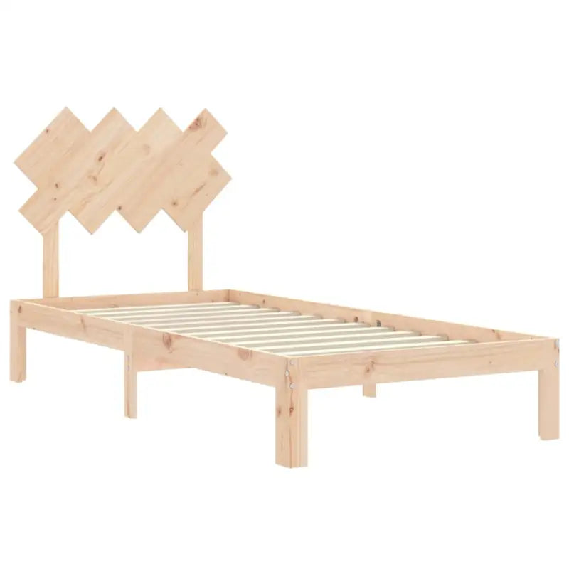 Massief Grenenhouten Bedframe voor Uitstekende Ondersteuning en Natuurlijke Looks - Bedden & bedframes