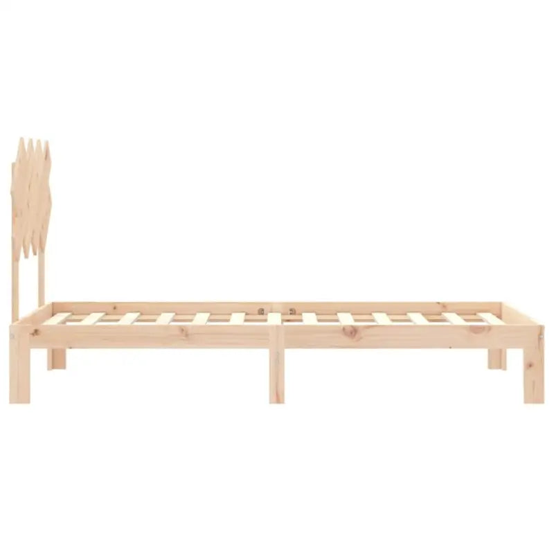 Massief Grenenhouten Bedframe voor Uitstekende Ondersteuning en Natuurlijke Looks - Bedden & bedframes