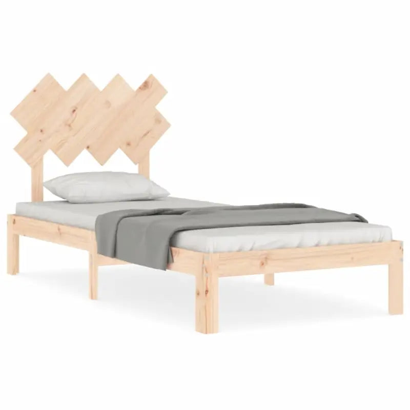 Massief Grenenhouten Bedframe voor Uitstekende Ondersteuning en Natuurlijke Looks - Bedden & bedframes