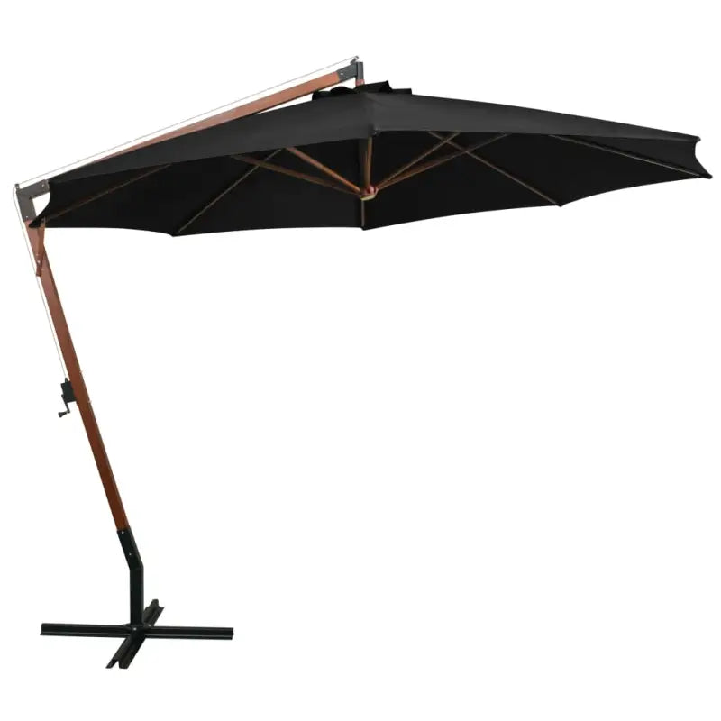 Massief vurenhout zweefparasols voor schaduw en UV-bescherming - Parasols en zonneschermen