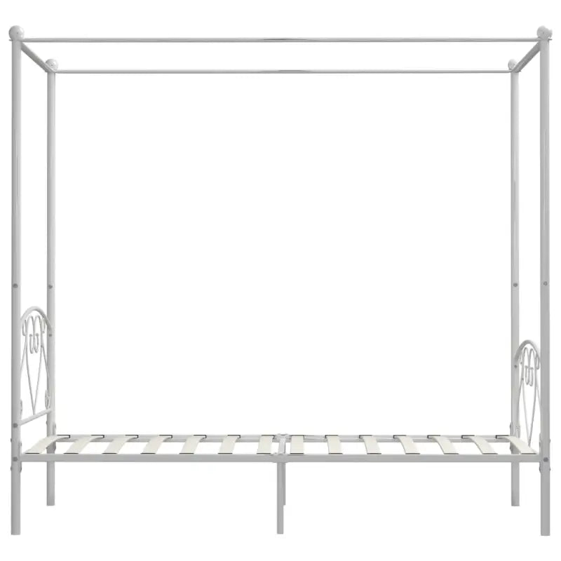 Metaal Hemelbedframe met Gordijnophang voor Een Elegante Slaapkamer - Bedden & bedframes